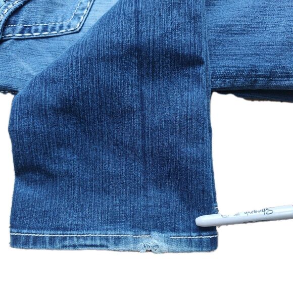 Miss Me Bootcut women's jeans, size 26, embellished, JE5620B2L, medium wash blue - Picture 10 of 13